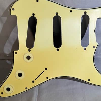 Fender Stratocaster Pickguard Super Relic / Aged Strat 59 thru 62 Mint Green AVRI 60's 11 hole image 10