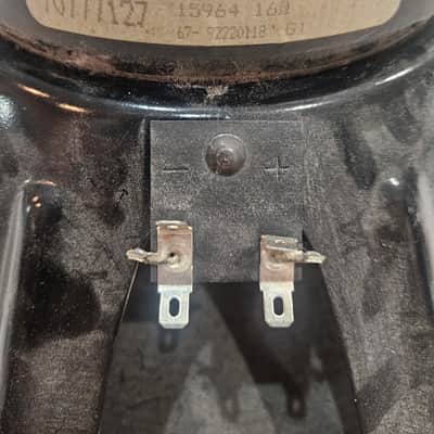 Peavey 15" Eminence Made 16 Ohm Speaker 90s image 2