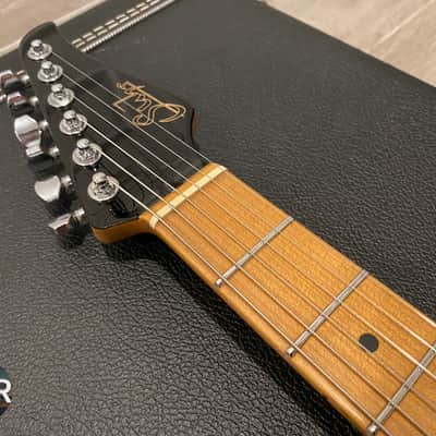 Suhr Modern Custom, Black Metallic, Roasted Maple Neck! image 5