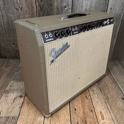 Fender '63 Vibroverb Reissue Amp- Brown 1993 image 14