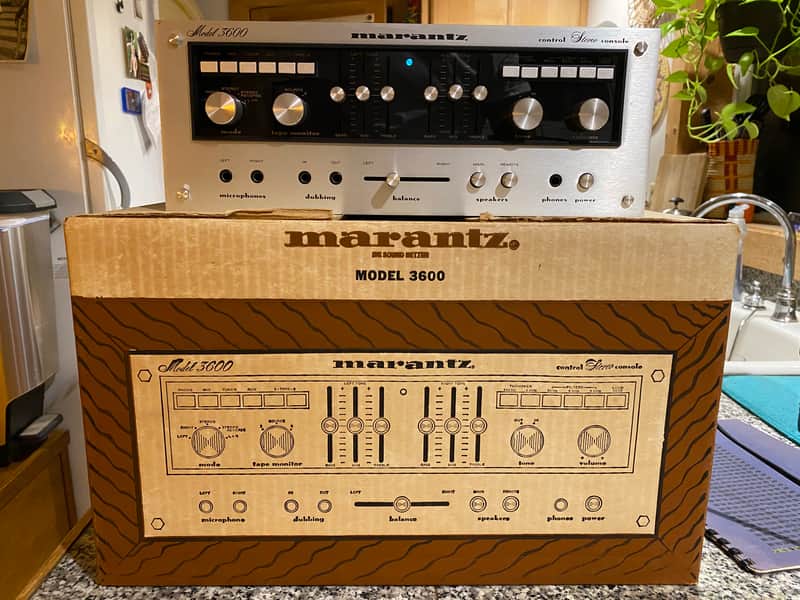 Marantz  Model 3600 Preamplifier (Original box, single owner) image 1