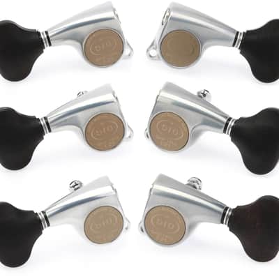 Gotoh SGL510Z-EL5 Nature Mode Tuners - 3+3 Chrome X image 1