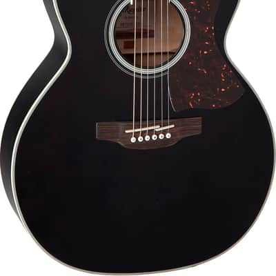 Takamine GN73CE Grand Concert Acoustic-Electric Guitar, Solid Spruce Top, Satin Black image 1