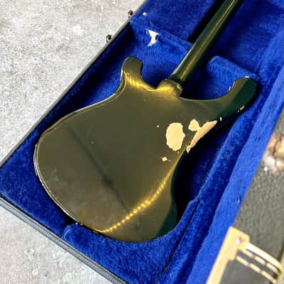 Rickenbacker 4001 Bass guitar 1978 Jetglo original vintage USA ric image 14