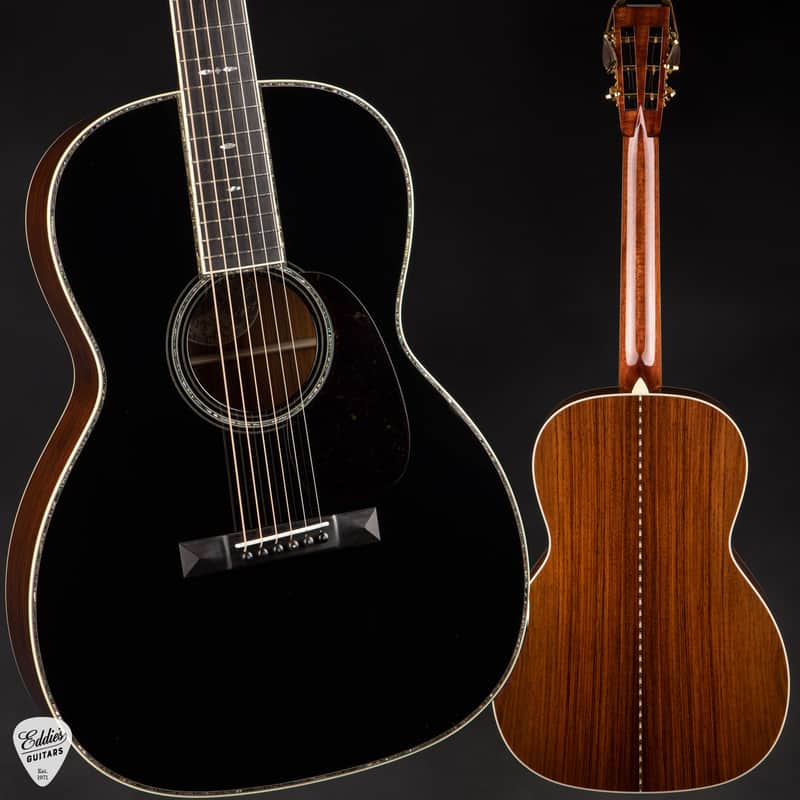 Collings 000-42 German Spruce & Cocobolo - Jet Black Top image 1