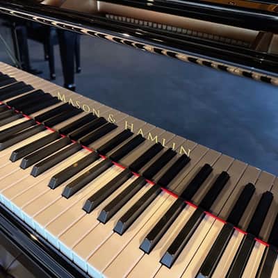 Mason & Hamlin MHA-212 - Polished Ebony image 2