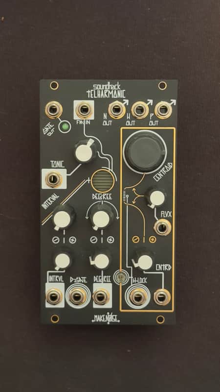 Make Noise tELHARMONIC Module 2008 - 2021 - Black & Gold image 1