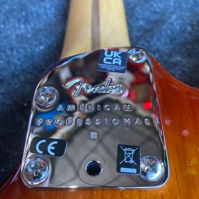 Fender American Professional II Stratocaster MN Maple  2021 Sienna Sunburst US210097326 image 9