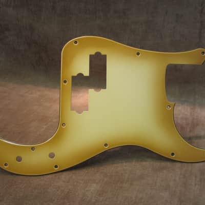 2015 Fender P-Bass 70's Antigua Custom Shop Relic Aged Pickguard Free US Shipping! image 1