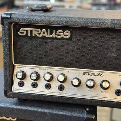 1970s Strauss Minuet Valve PA Head & Speakers image 3