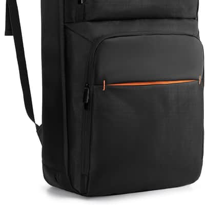 37-Key Keyboard Piano Bag Backpack, Protective Travel Bag for MIDI Keyboard Controller, Laptop, Microphones, Cables, 37 Keys Musical Keyboard Piano Carrying Case, 21.9" L x 10.9" W x 3" H image 1