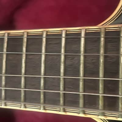 Epiphone Sheraton vintage early 80s Japan acoustic electric guitar great shape image 9