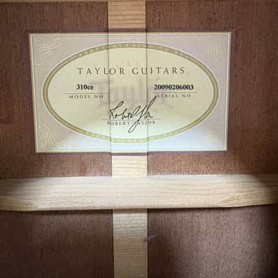 Taylor 310ce with ES1 Electronics 2004 - 2013 - Natural image 4