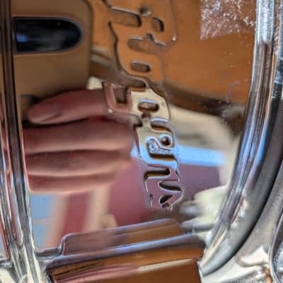 Rogers Dayton Powertone Snare COB 1960s - Chrome over brass image 5