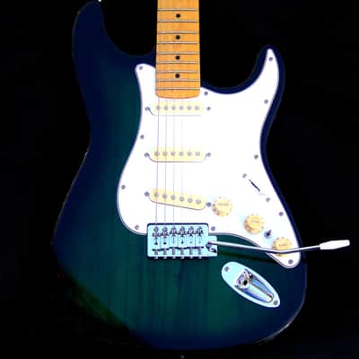 XX-Light 5.7 lb. Greenburst Swamp Ash Strat 2024+ Working Bridge Tone+7 Sound Switching+Treble Bleed+SRV Pickups +Rosewood/Maple Neck+Leveled+Crowned, Thin Neck, Polished Frets+Full Setup! image 5