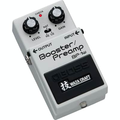 Boss BP-1W Booster / Preamp Waza Craft 2023 - Present - White image 3