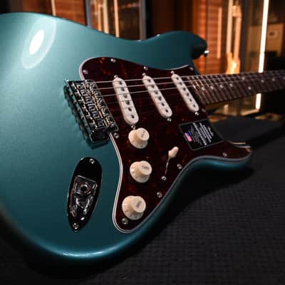 Fender American Classic Stratocaster - Faded Sherwood Green Metallic #1995 image 4