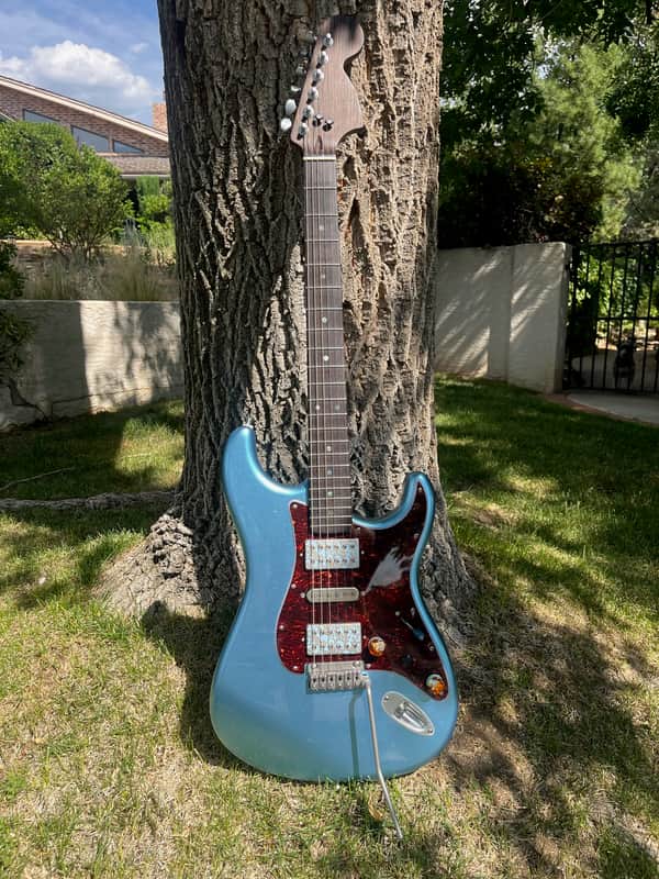 N/A Stratocaster / Partscaster 2024 - Metallic Sparkle Blue image 1