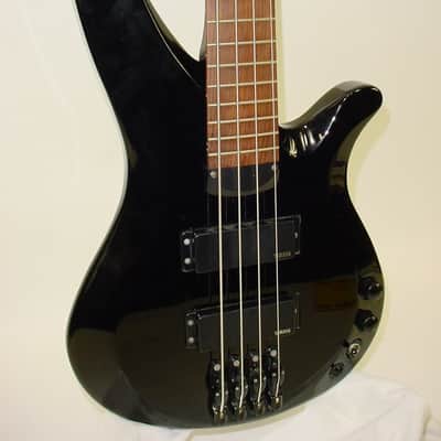 Yamaha RBX774 4-String Bass Guitar Black image 2