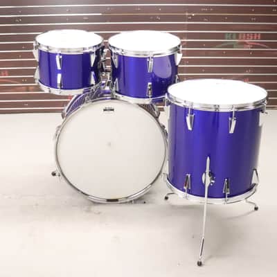 Yamaha Stage Series 4pc Drum Kit Set 12/13/16/22" Vintage 1980's image 13