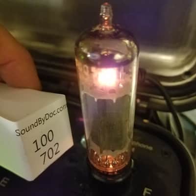 Amperex PERFECT Tight Matched Pair (2) EL84 6BQ5 tNOS AT1000 TESTED Vacuum Tubes Heerlen Holland beam power pentode 1960-1975 image 5