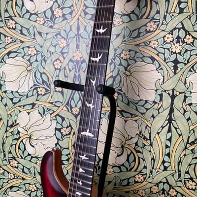 Paul Reed Smith CE-24 Satin Nitro Scarlet Sunburst 2017 image 8