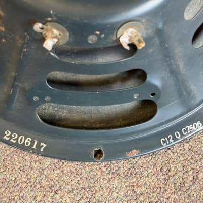 Pair of Jensen C12Q Vintage Ceramic 12" 40-Watt 8ohm Guitar Speakers image 4