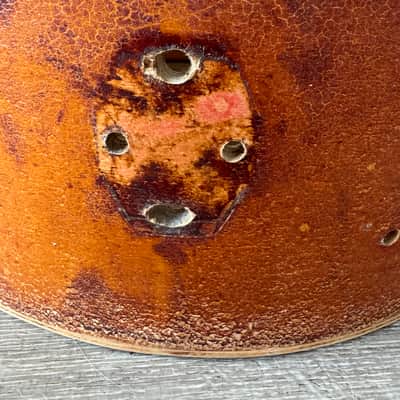 Ludwig 1970s 80s Era 6 Ply 16x16 Floor Tom Shell Project Shell image 7