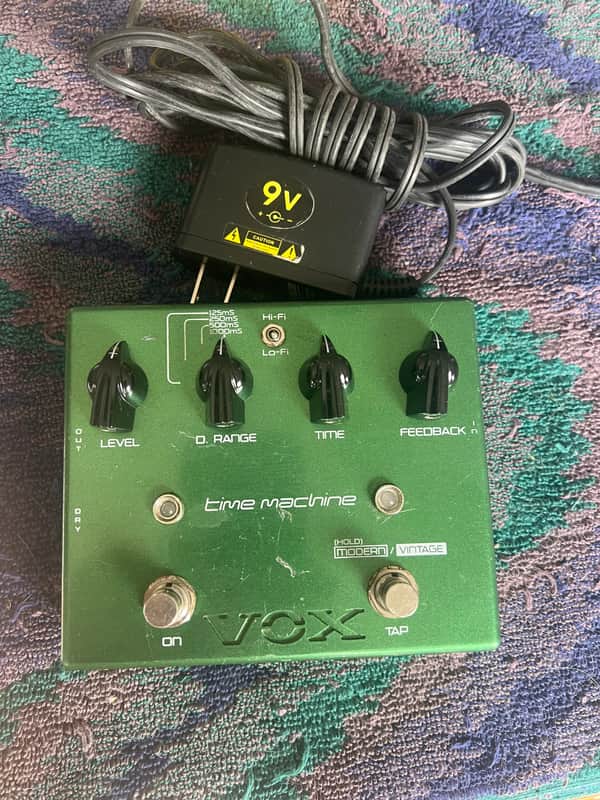 Vox / Joe Satriani Time Machine Delay with power supply | Reverb
