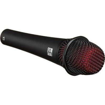 sE Electronics V3 Dynamic Vocal / instrument Microphone with carrying pouch (All Metal design) image 2