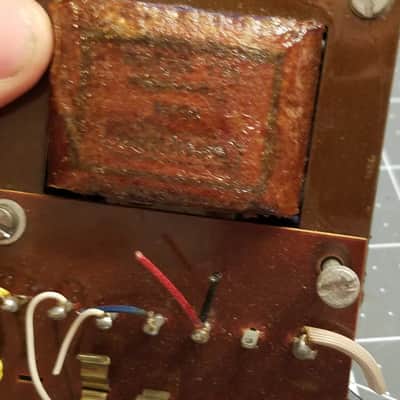 Grundig Mains transformer WJ. 9022 503 Transformer 240 / 6.3 V  Vintage Power Tested Tube Amp Project 1950s image 4