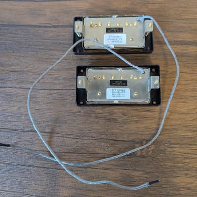 2013 Gibson 57 Classic and 57+ Plus Humbucker Pickup Set Gold image 3