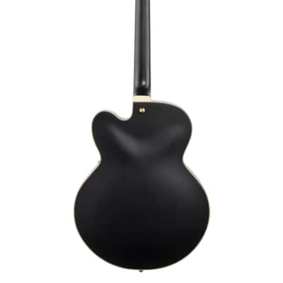 Ibanez Artcore AF75G Hollowbody Guitar Black Flat image 5