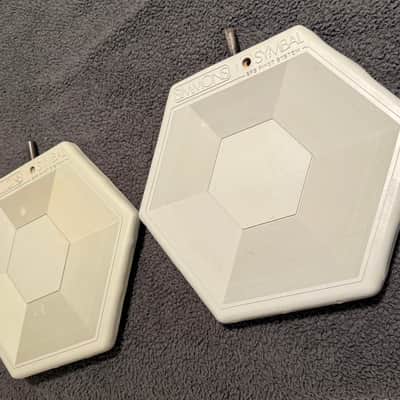 Simmons SDX Symbal pads 1987-1999 - White image 1