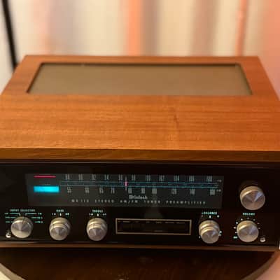 🎛️ McIntosh MX113 Solid State Tuner-Preamplifier – Clean • Tested • Walnut Cabinet • Plug & Play 🎶 image 2