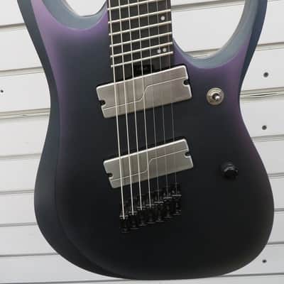 Ibanez RGD71ALMS-BAM Axion Label 2019 - Black Aurora Burst image 2