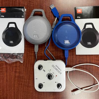 Roland GO:MIXER,  2 - JBL CLIP SPEAKERS image 1
