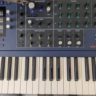 Waldorf Quantum MK2 61-Key Hybrid Synthesizer 2023 - Present - Blue image 1