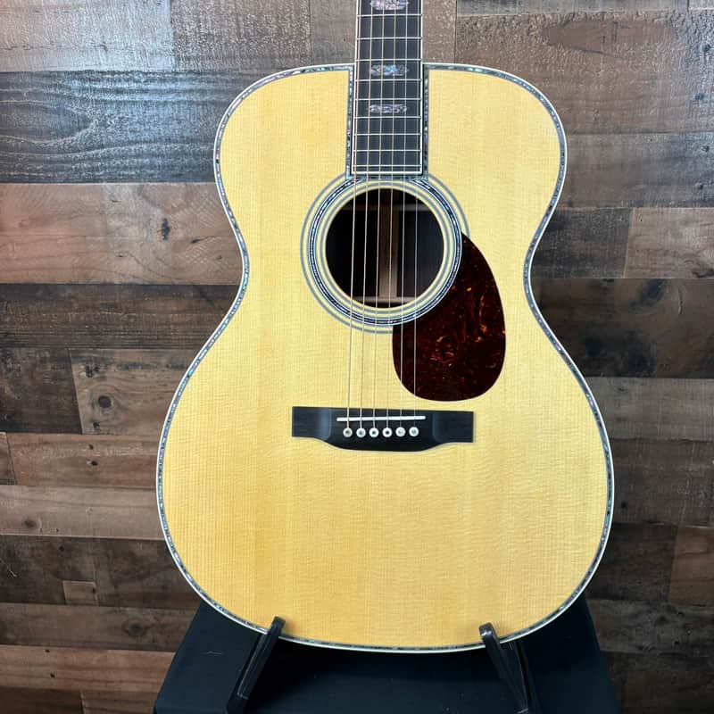 Martin OM-45 Standard Series Acoustic Guitar - Natural with Aging Toner, Hard Case, Free Ship, 832 image 1
