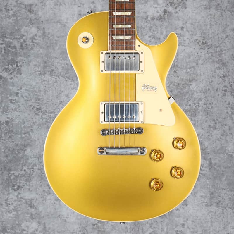 Gibson Custom Shop '57 Les Paul Goldtop Reissue 2019  Mahogany Back VOS image 1