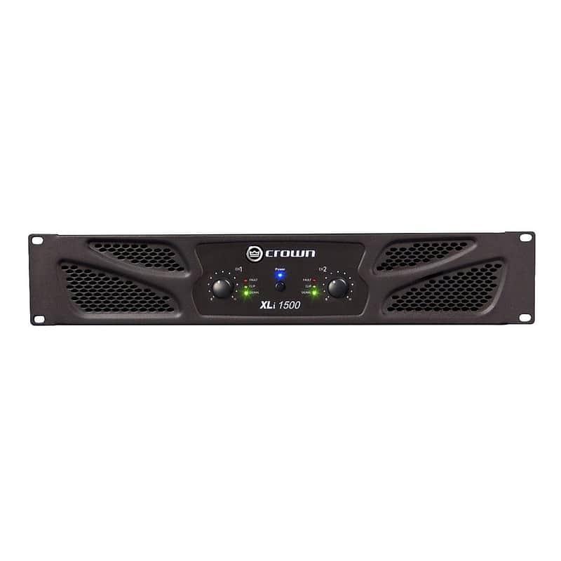 Crown XLi1500 2-Channel 450-Watt Power Amplifier image 1