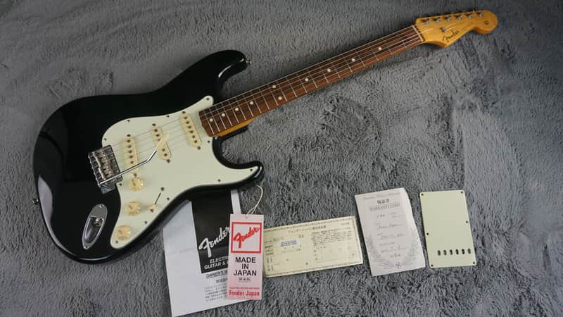 Fender Japan ST62-TX Stratocaster Black Crafted in Japan CIJ 2015