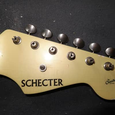Schecter Mark Knopfler Signature Stratocaster 1983 Pearlescent Lemon image 5