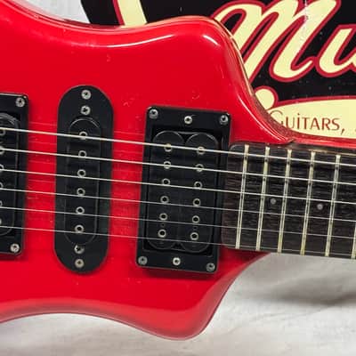 Electra XV1RD xv1 Lady Guitar with Case - MIJ Made In Japan - Red image 3