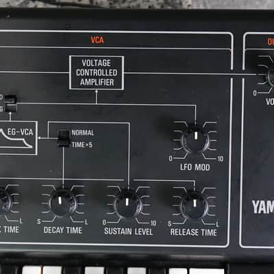 YAMAHA CS-10 Vintage Analog Synthesizer in very good Condition image 8