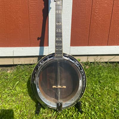 Anjo Top of the line 5 string banjo 1980… ish - Natural image 1
