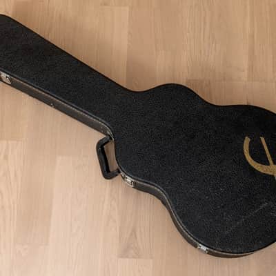 1999 Epiphone Casino Hollowbody Guitar Natural w/ 1 11/16" Nut, Bigsby B7 & Case, Peerless image 18
