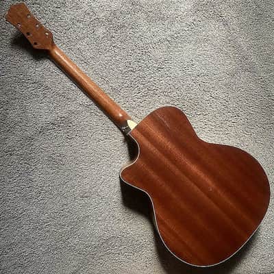 Luna 40 Inch Acoustic Guitar, Carved Oasis Top Body, Mahogany Neck, Rosewood Fingerboard image 13