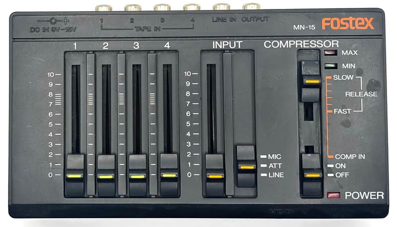 Fostex MN-15 Vintage Mixer Compressor image 1