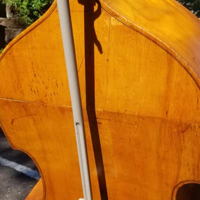 Wurlitzer / Josef Novotny Czech Flatback Upright Bass -1927 fully restored Price Drop image 9